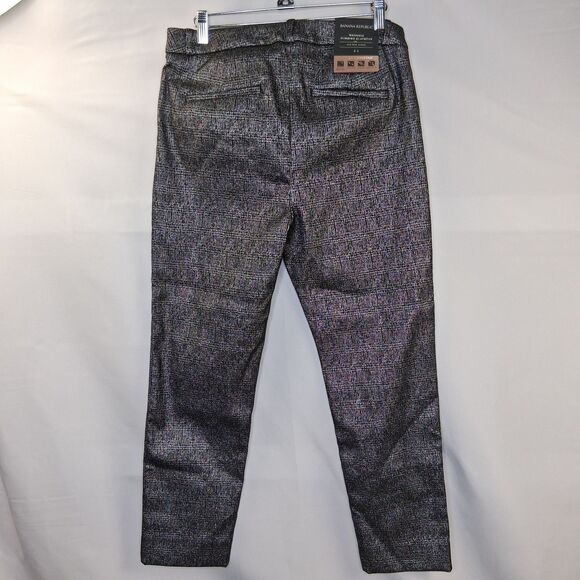 Banana Republic Metallic Sloan Ankle Pant Women's Size 8 New With Tags - Picture 7 of 14